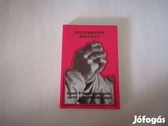 Szolnoky Erzsébet: Fellebbezés helyett c. Új könyve eladó !