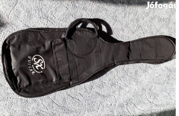 Szóló gitárhoz tok, bélelt