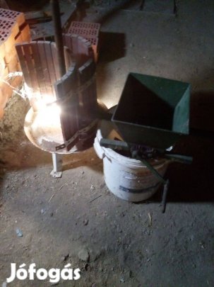 Szölöprés,szölödarálo eladó