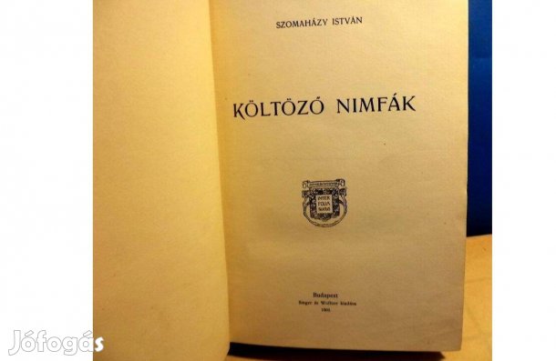 Szomaházy István: Költöző nimfák