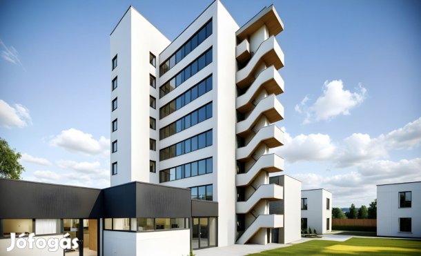 Szombathely belvárosában az ISIS házban exkluzív 25 m2-s kisméretü