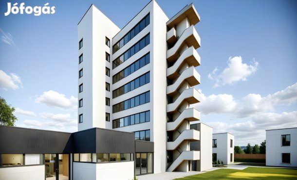 Szombathely belvárosában az ISIS házban exkluzív 34 m2-s Fő térre