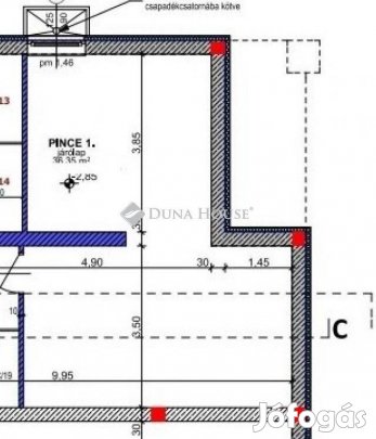 Szombathelyi eladó 47 nm-es tároló #5158090
