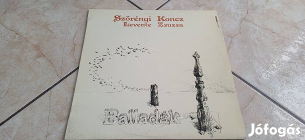 Szörényi Koncz Zsuzsa bakeit hanglemez
