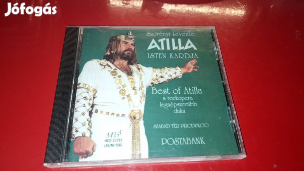 Szörényi Levente Best Of Attila rockopera Cd 1994