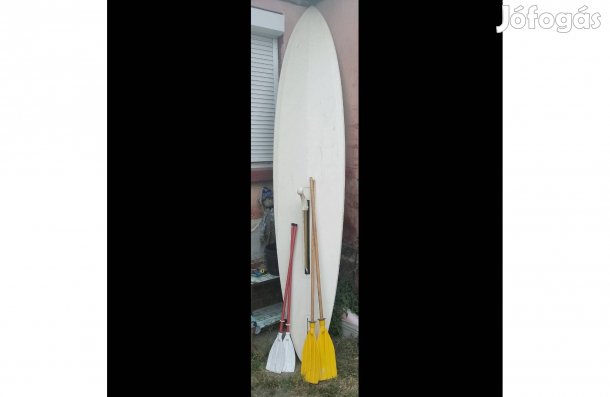 Szörfdeszka surf windsurf és 4db evezőlapát