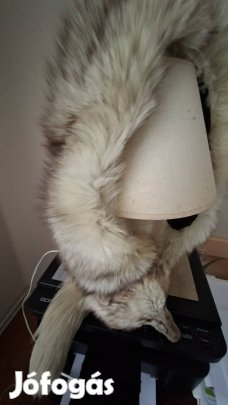 Szőrme gallér sál