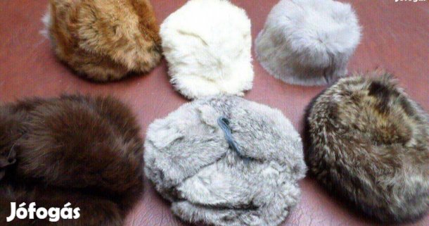 Szőrme sapka gyűjtemény téli extra meleg