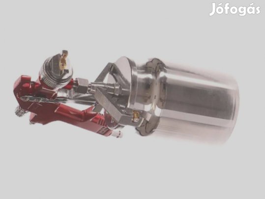 Szórópisztoly 1,4 mm festékszóró pisztoly alsó fém tartályos