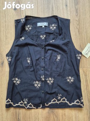 Szöszy Fashion női bordürös top póló új címkés