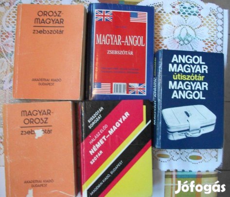 Szótár csomag(angol,német, orosz)