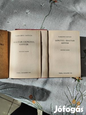 Szótár lengyel-magyar, magyar-lengyel egyben eladó