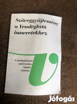 Szoveggxujtemeny vendéglátó ismeretekhez 1000 Ft