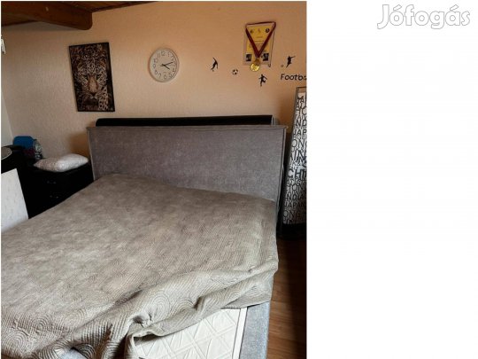 Szövet franciaágy 180x200 komplett