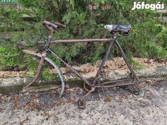 Szovjet Mmvz gólya kerékpár kerekek nélkül