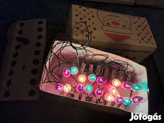 Szovjet karácsonyfa égősor