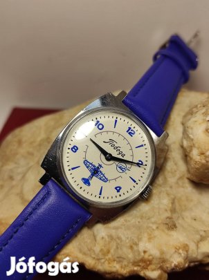 Szovjet szép Pobeda 15 köves Mechanikus szép karóra