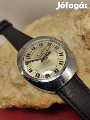 Szovjet szép Poljot 17 köves Mechanikus szép karóra