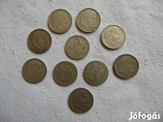 Szovjetunió 10 darab 1 rubel 02