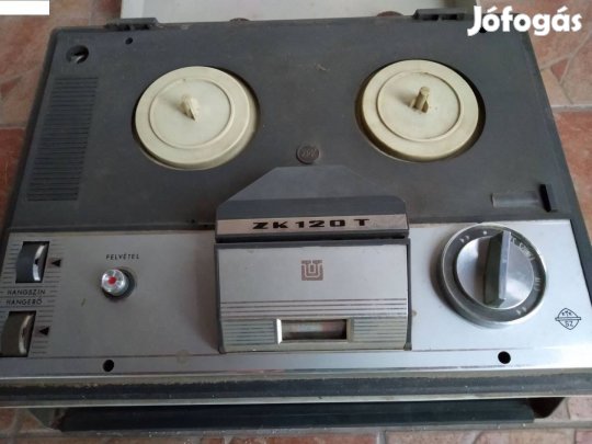 Szpulowy Unitra zk -120T Retró szalagos magnetofon