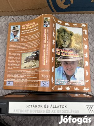 Sztárok és állatok Hopkins kistok vhs