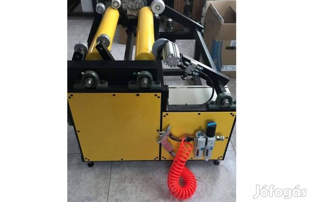 Sztreccsfólia csomagoló fólia áttekercselő tekerő gép