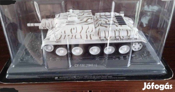 Szu 122 (1943) "Tanki dea" tank kisauto modell 1/43 Eladó