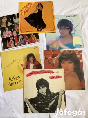 Szücs Judít bakelit hanglemez 6 db - os csomag