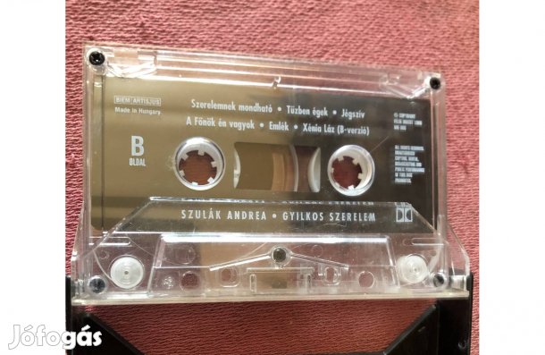 Szulák Andrea kazetta 500 Ft