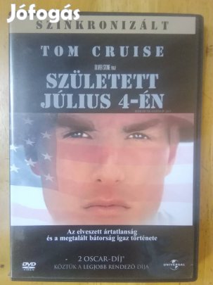 Született Július 4.-én dvd Tom Cruise Szinkronizált változat 