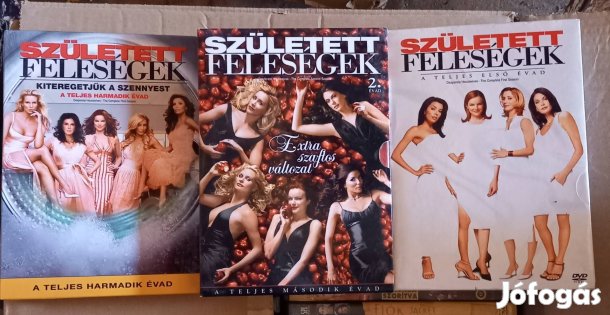 Született feleségek 1-2-3 évad - díszdobozos