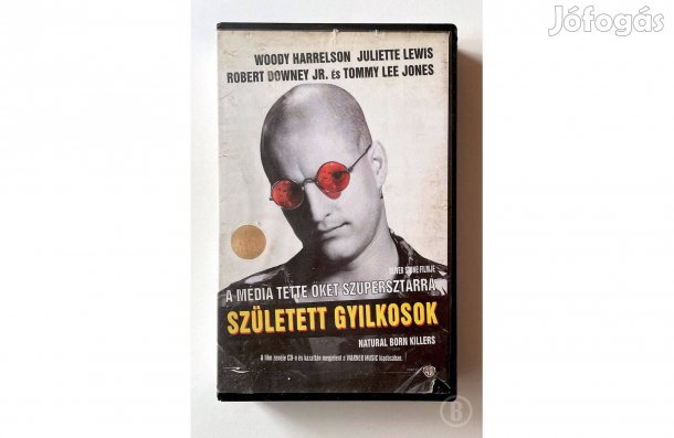 Született gyilkosok - VHS - - - (Csak személyesen!)