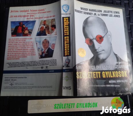 Született gyilkosok - krimi vhs - nagytok