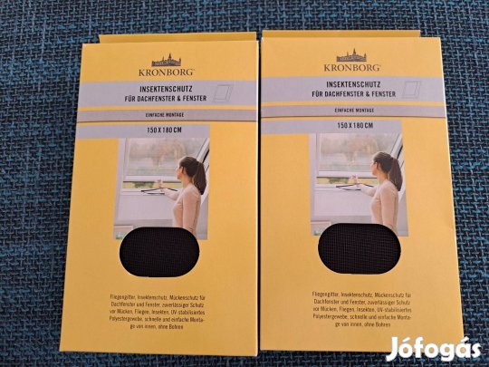 Szúnyogháló tetőablakra, 2 db