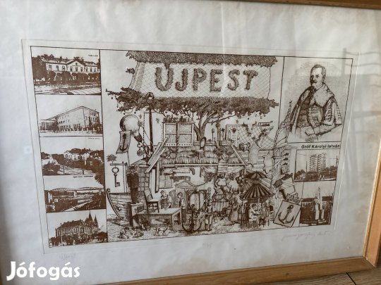 Szunyoghy András Újpest szignozott képe 10/75