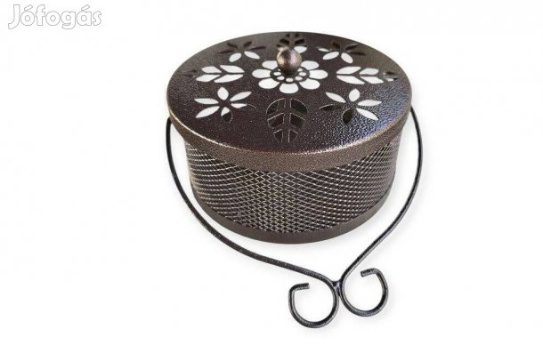 Szúnyogriasztó spirál tartó Csipke mintás fém dizájn