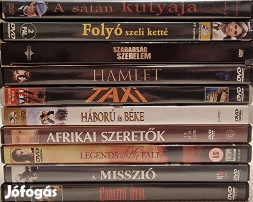 Szuper DVD-filmek, törpe áron. 5
