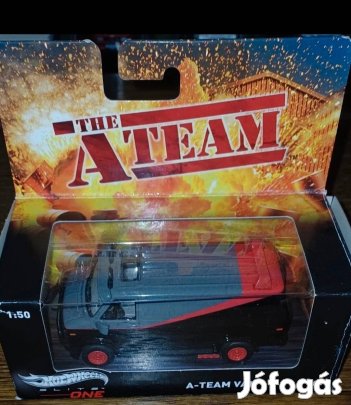 Szupercsapat" (The A-Team) GMC vandura hotwheels elit one kiadás 1/50.