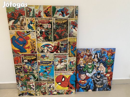 Szuperhősös nagyméretű falikép