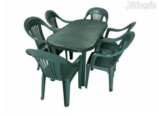 Szuperolcsó 6 személyes teraszbútor szett