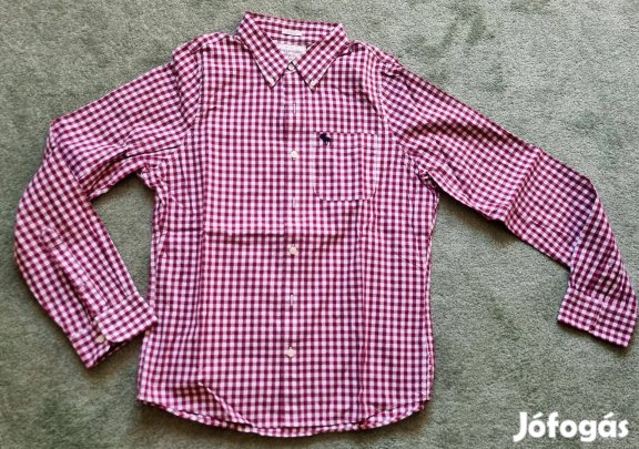 Szupi minőségű, divatos, rugalmas L-es Abercrombie ing csak felpróbálv