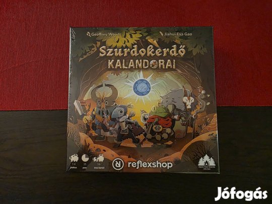 Szurdokerdő kalandorai bontatlan társasjáték 