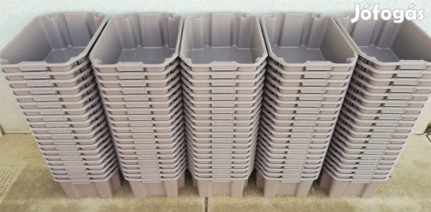 Szüretelő láda, húsos láda, tejes láda, műanyag tároló láda Kecskeméte