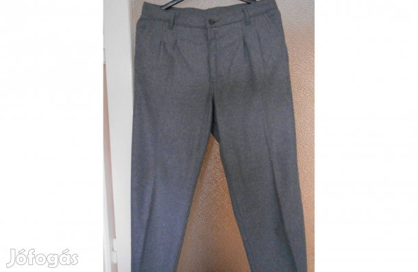 Szürke 46-os férfi szövetnadrág