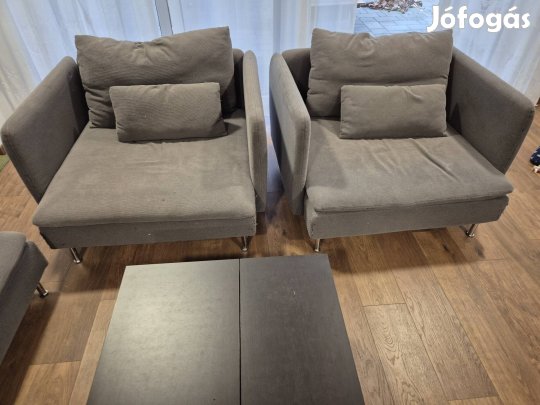 Szürke 5 személyes ülőgarnitúra eladó