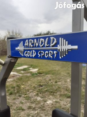 Szürke Arnold Gold Gym kondigép eladó! Kondigép