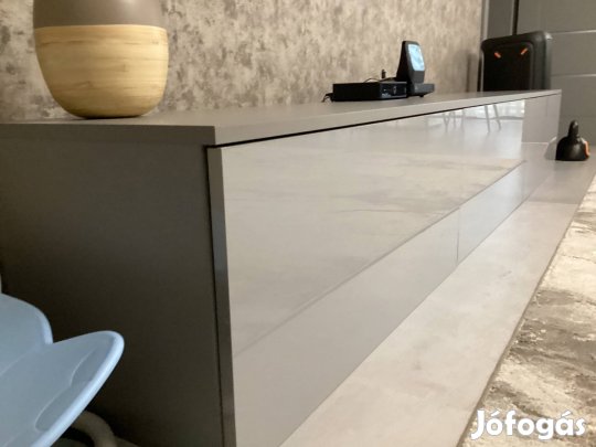Szürke TV asztal 300 cm Debrecen