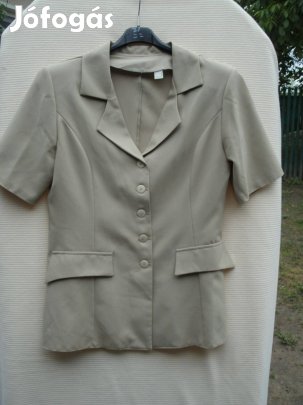 Szürke "M" zakó, blézer Gombos, rejtett zsebbel