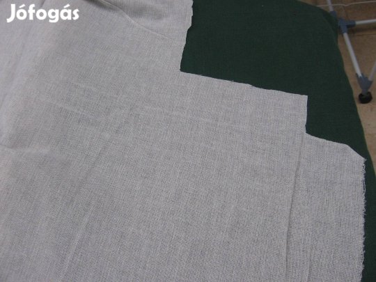 Szürke, műszálas géz - méteráru (IV/7.)