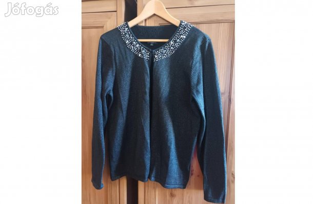 Szürke elegáns kardigán (XL)